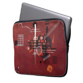 Kandinsky - Dull Red Laptopschutzhülle (Vorderseite Links)