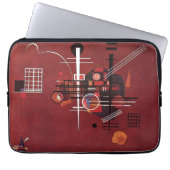 Kandinsky - Dull Red Laptopschutzhülle (Vorderseite)
