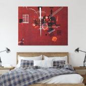 Kandinsky - Dull Red Leinwanddruck (Insitu (Schlafzimmer))