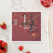 Kandinsky - Dull Red Serviette (Beispiel)