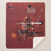 Kandinsky - Dull Red Sherpadecke (Vorderseite)