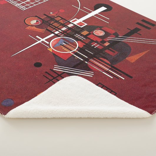 Kandinsky - Dull Red Sherpadecke (3/4)