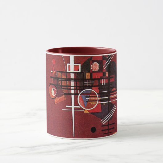 Kandinsky - Dull Red Tasse (Zentrum)