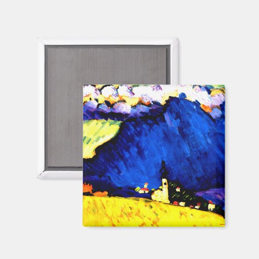 Kandinsky - Dunaberg Magnet (Vorderseite/Rückseite)