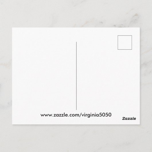 Kandinsky - dunkle Orte Postkarte (Rückseite)