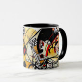 Kandinsky - durchgehende Linie Tasse (VorderseiteRechts)