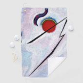 Kandinsky - Eckige Linie Golfhandtuch (Insitu)