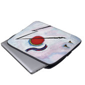Kandinsky - Eckige Linie Laptopschutzhülle (Vorne Knopf)