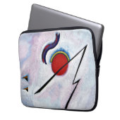 Kandinsky - Eckige Linie Laptopschutzhülle (Vorderseite Links)
