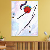 Kandinsky - Eckige Linie Leinwanddruck (Insitu (Wohnzimmer))