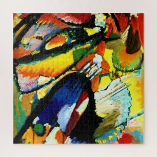 Kandinsky - Ein Engel des Jüngsten Gerichts, Puzzle