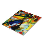 Kandinsky - Ein Engel des letzten Urteils,  Fliese (Seite)