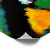 Kandinsky - Ein Engel des letzten Urteils, Poster (Ecke)