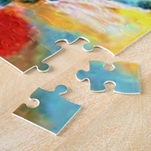 Kandinsky - Ein Engel des letzten Urteils, Puzzle (Seite)