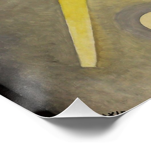 Kandinsky - Ein Zentrum Poster (Ecke)