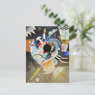 Kandinsky - Ein Zentrum Postkarte