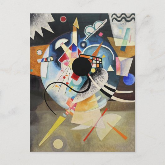 Kandinsky - Ein Zentrum Postkarte (Vorderseite)