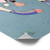 Kandinsky - Eine schwebende Figur Poster (Ecke)