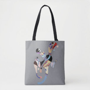 Kandinsky - Eine schwebende Figur Tasche