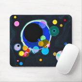 Kandinsky einige Kreis-Mausunterlage Mousepad (Mit Mouse)