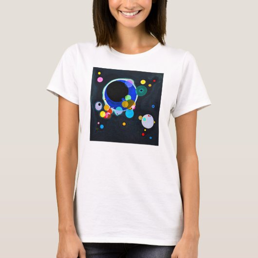 Kandinsky einige Kreise T-Shirt (Vorderseite)
