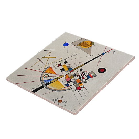Kandinsky - empfindliche Spannungen, Fliese (Seite)