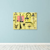 Kandinsky - Entscheidende Rose Leinwanddruck (Insitu (Holzboden))