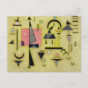 Kandinsky - Entscheidende Rose, Postkarte