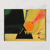 Kandinsky - Entwicklung, populäre Malerei, Postkarte (Rückseite)