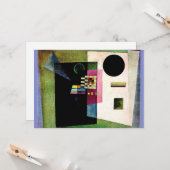 Kandinsky - Erholung Karte (Vorderseite/Rückseite Beispiel)