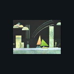 Kandinsky - Erholung Leinwanddruck<br><div class="desc">Wassily Kandinsky Malerei,  An Erholung,  Leinwand drucken.</div>