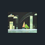 Kandinsky - Erholung Leinwanddruck<br><div class="desc">Wassily Kandinsky Malerei,  An Erholung,  Leinwand drucken.</div>