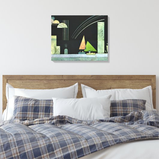 Kandinsky - Erholung Leinwanddruck (Insitu (Schlafzimmer))