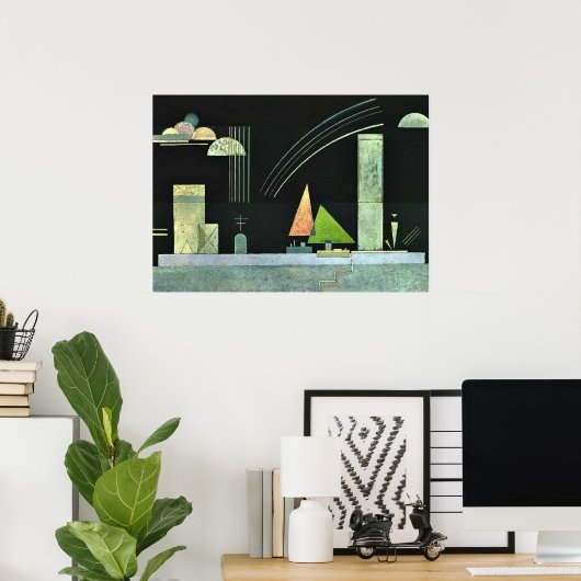Kandinsky - Erholung Poster (Heimbüro)