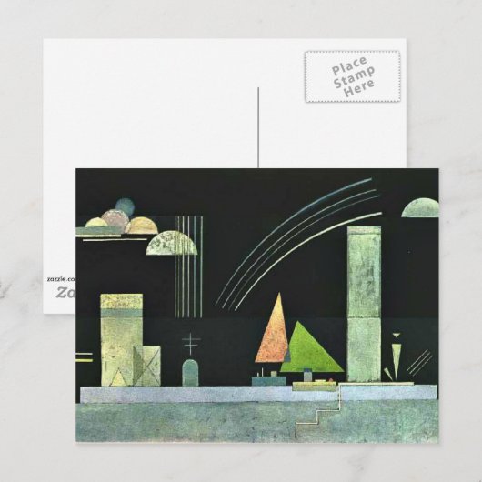 Kandinsky - Erholung Postkarte (Vorne/Hinten)