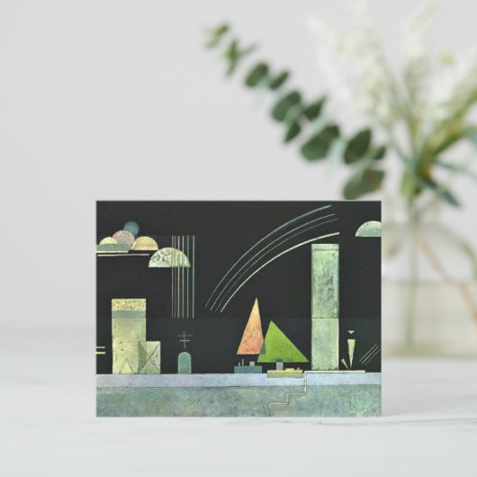 Kandinsky - Erholung Postkarte (Stehend Vorderseite)