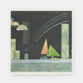 Kandinsky - Erholung Serviette (Vorderseite)