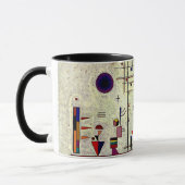 Kandinsky - Ernsthafter Spaß Tasse (Links)