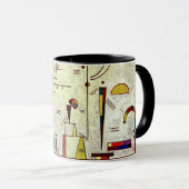 Kandinsky - Ernsthafter Spaß Tasse (VorderseiteRechts)