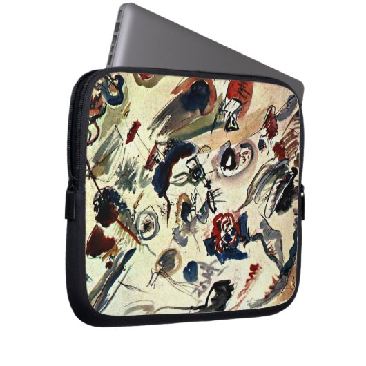 Kandinsky - Erste Abstrakte Wasserfarbe Laptopschutzhülle (Vorne Rechts)