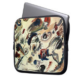Kandinsky - Erste Abstrakte Wasserfarbe Laptopschutzhülle (Vorderseite Links)