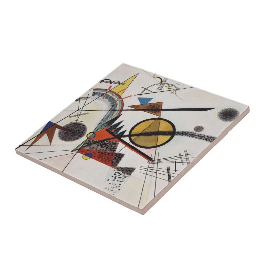 Kandinsky Expressionist Absract Painting Artwork Fliese (Seite)