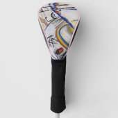 Kandinsky Expressionist Absract Painting Cossacks Golf Headcover (Vorderseite)