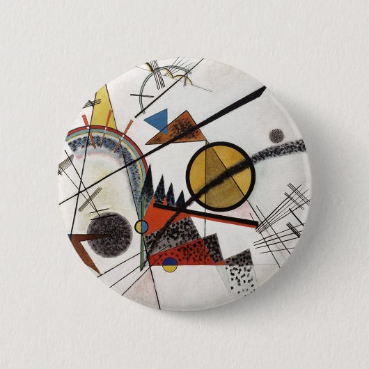 Kandinsky Expressionist Abstrakt Painting Artwork Button (Vorderseite)