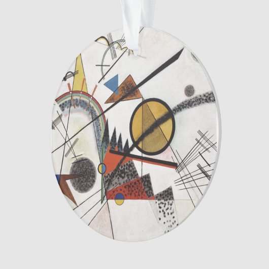 Kandinsky Expressionist Abstrakt Painting Artwork Ornament (Vorderseite)