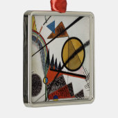 Kandinsky Expressionist Abstrakt Painting Artwork Ornament Aus Metall (Rechts)