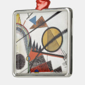 Kandinsky Expressionist Abstrakt Painting Artwork Ornament Aus Metall (Links)