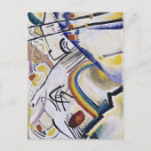 Kandinsky Expressionist Abstrakt Painting Cossacks Postkarte (Vorderseite)