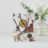 Kandinsky Expressionist Abstrakte Malerei Postkarte (Stehend Vorderseite)