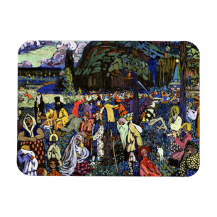 Kandinsky - farbenprächtiges Leben Magnet